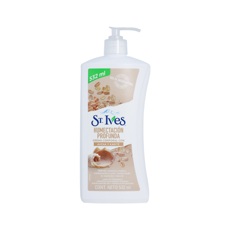 St.ives Deep Moisturizing Oats And Shea Body Cream 532ml