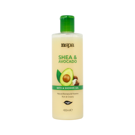 NSPA Shea & Avocado Bath And Shower Gel 400ml