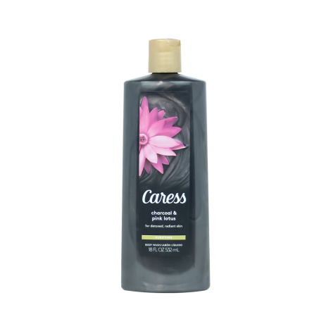 Caress Charcoal & Pink Lotus Purifying Body Wash 532ml