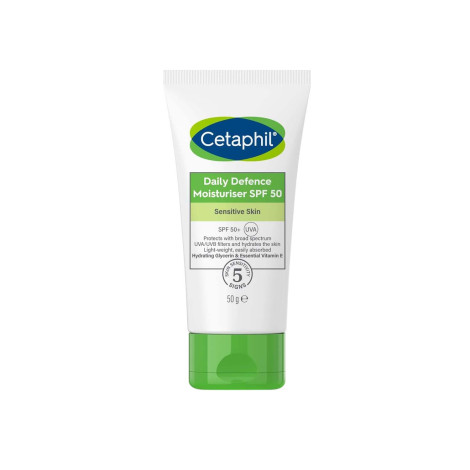 Cetaphil Daily Defence Moisturiser with SPF 50 Plus 50g