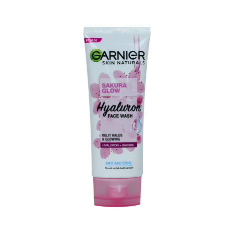 Garnier Sakura Glow Hyaluron Face Wash 100ml