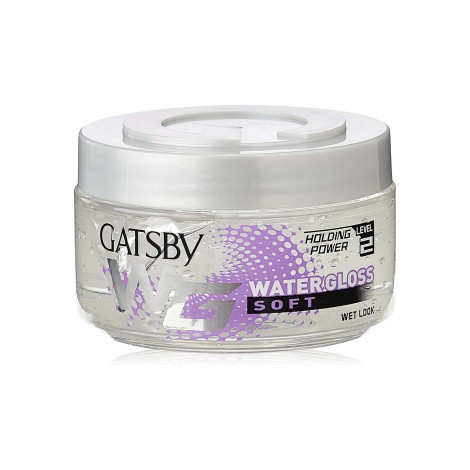 Gatsby Water Gloss Soft Holding Power Level 2 Hair Gel 150g