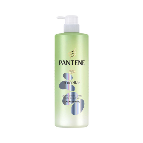 Pantene Micellar Detox & Moisturize Waterlily Extract Scalp Shampoo 530ml