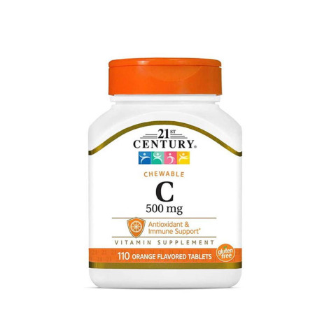 21st Century Vitamin C 500mg Orange – 110 Tablets