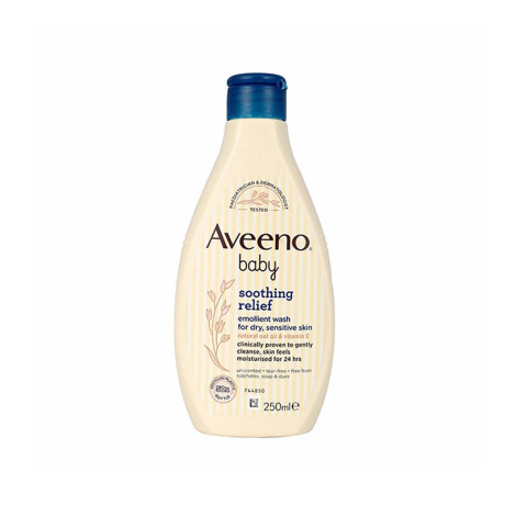 Aveeno Baby Soothing Relief Emollient Wash 250ml