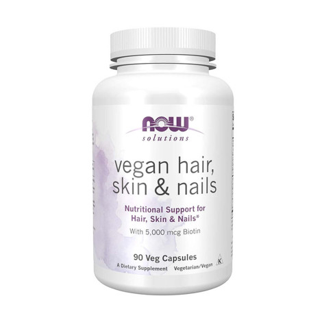 Now Foods Hair Skin & Nails – 90 Vegan Veg Capsules