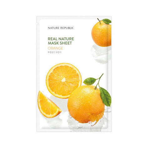 Nature Republic Real Nature Orange Mask Sheet 23ml