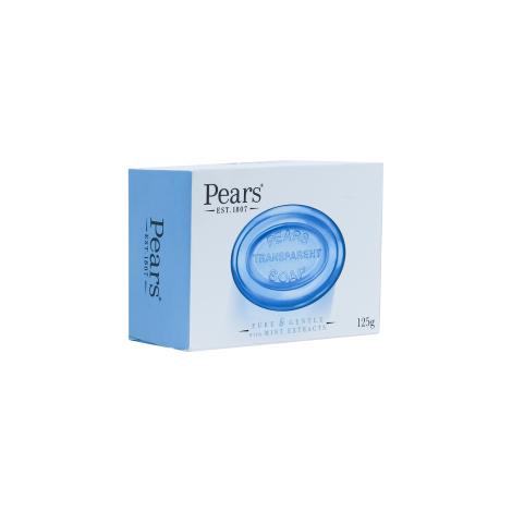 Pears Pure & Gentle Mint Extracts Transparent Soap 125g