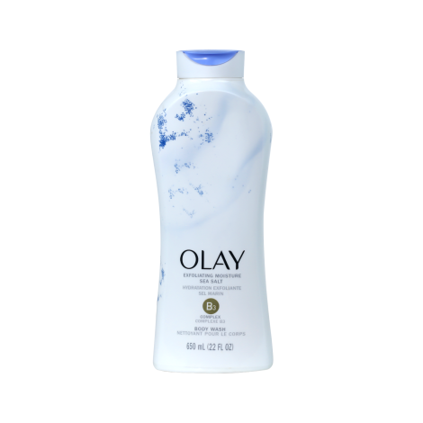 Olay Exfoliating Moisture Sea Salt Body Wash 650ml