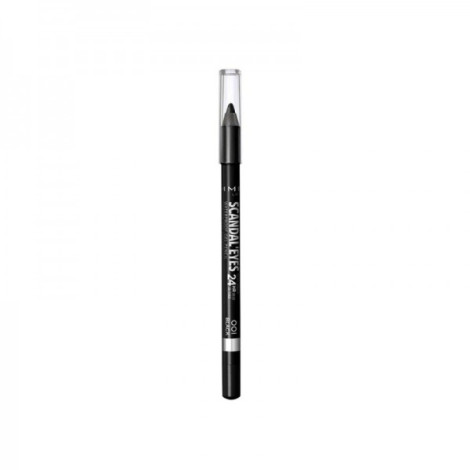 Rimmel Scandaleyes Waterproof Gel Pencil 001 Black