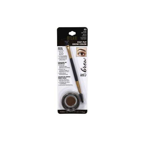 Milani Stay Put Brow Color- 05 Dark Brown