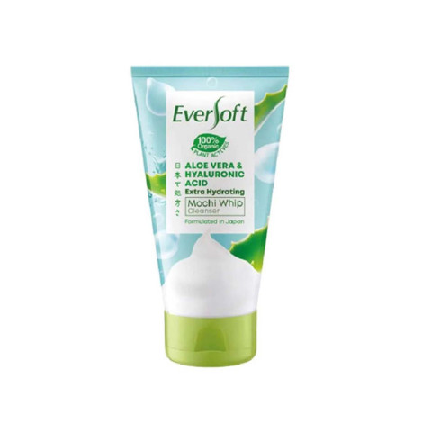 Eversoft Aloe Vera & Hyaluronic Acid Mochi Whip Cleanser 120g