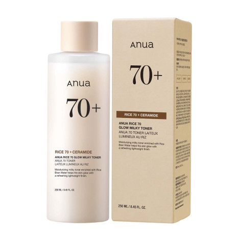Anua Rice 70 Glow Milky Toner 250ml