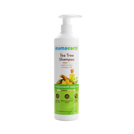 Mamaearth Tea Tree Shampoo For Dandruff Free Hair 250ml
