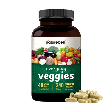 NatureBell Everyday Vegetables Supplements – 240 Capsules