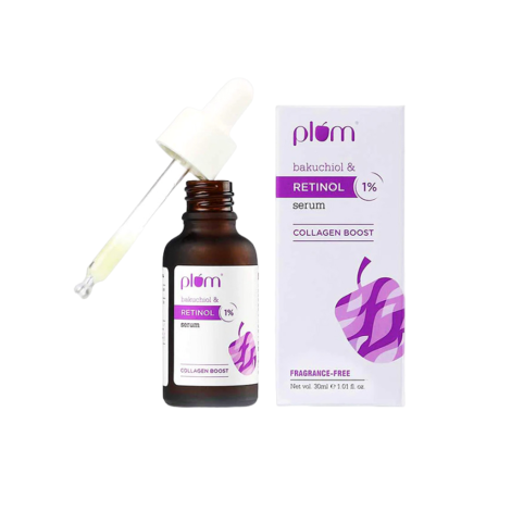 Plum Bakuchoil & Retinol 1% Collagen Boost Serum 30ml