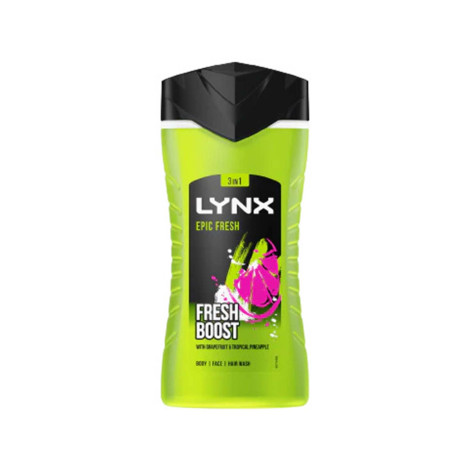 Lynx Epic Fresh Boost With Grapefruit & Tropical Pineapple 3in1 Shower Gel