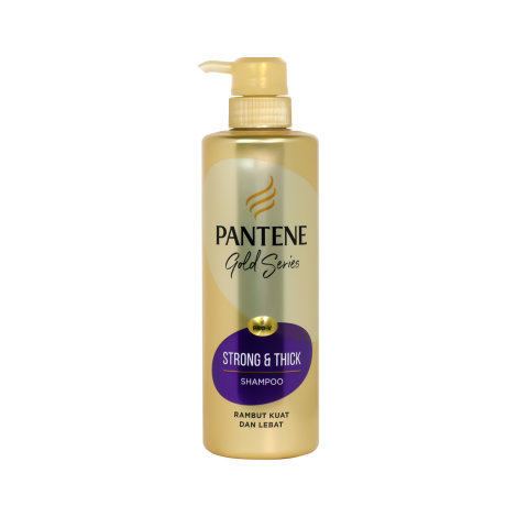 Pantene Gold Series Strong & Thick Shampoo 450ml