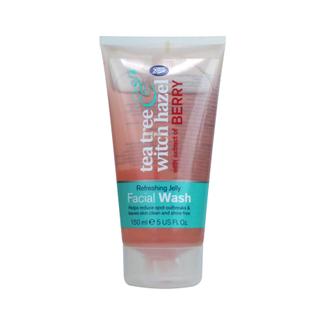 Boots Tea Tree & Witch Hazel Refreshing Jelly Facial Scrub 150ml
