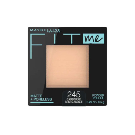 Maybelline Fit Me Matte And Poreless Pressed Powder- 245 Classic Beige
