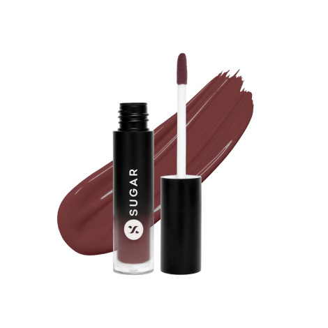 Sugar Cosmetics Mousse Muse Lip Cream - 13 Vandyke Brown