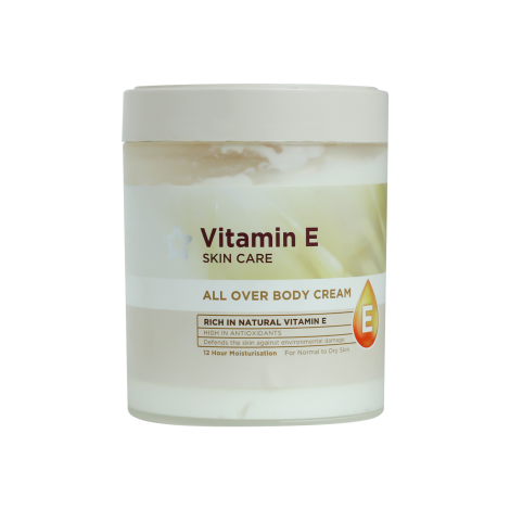 Superdrug Vitamin E All Over Body Cream 475ml