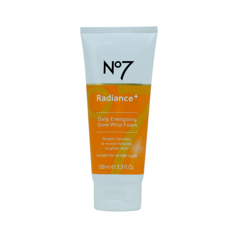 No.7 Radiance Plus Daily Energising Glow Whip Foam 100ml