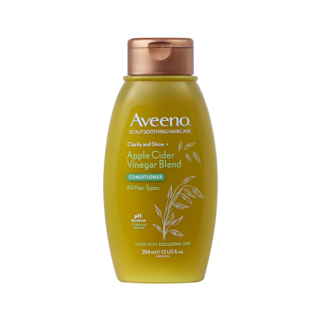 Aveeno Clarify and Shine Apple Cider Vinegar Blend Conditioner 354ml