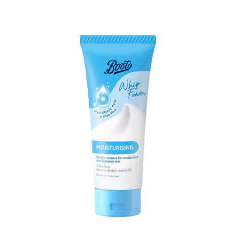 Boots Hyaluronic Acid & Aloe Vera Moisturising Whip Foam 100ml