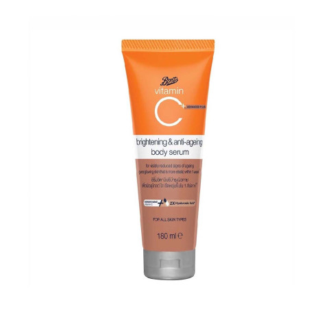 Boots Vitamin C Brightening & Anti-Ageing Body Serum 180ml