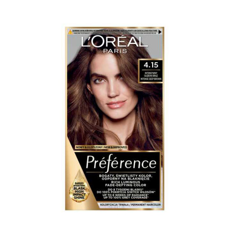 Loreal Hair Color Preference - 4.15 Intense Deep Brown