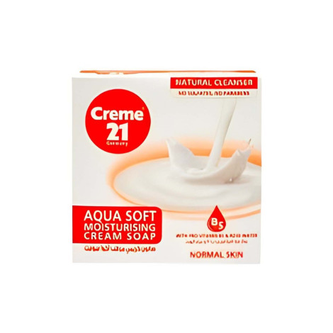 Creme 21 Aqua Soft Moisturising Cream Soap 125g