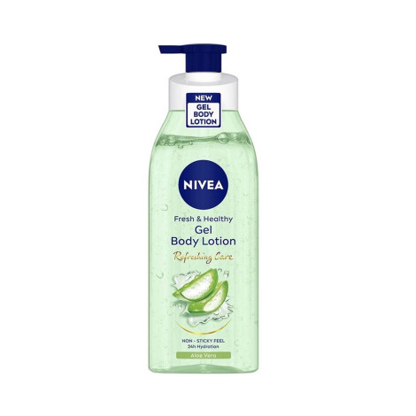 Nivea Fresh And Healthy Gel Body Lotion Aloe Vera 390ml
