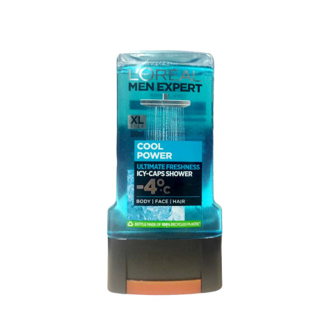 Loreal Men Expert -4°c Cool Power Ultimate Freshness Icy-Caps Shower 300ml