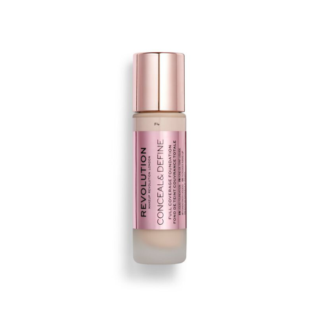 Makeup-Revolution Conceal & Define Foundation F4