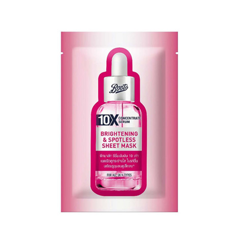 Boots Brightening & Spotless Sheet Mask 25ml