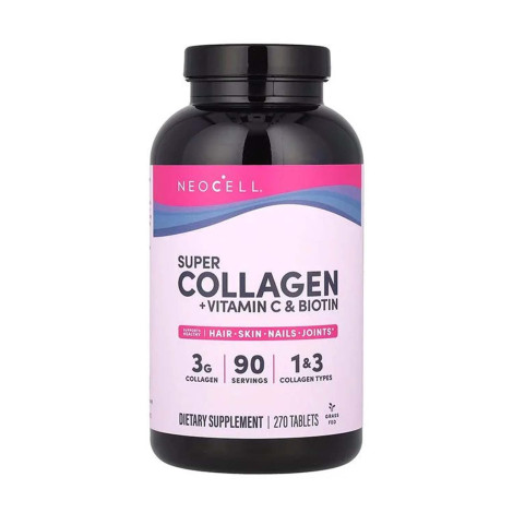 Neocell Super Collagen + Vitamin C & Biotin 270 Tablets