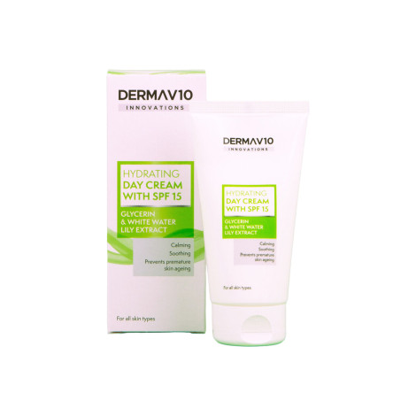 Derma V10 Hydrating Day Cream SPF15 50ml