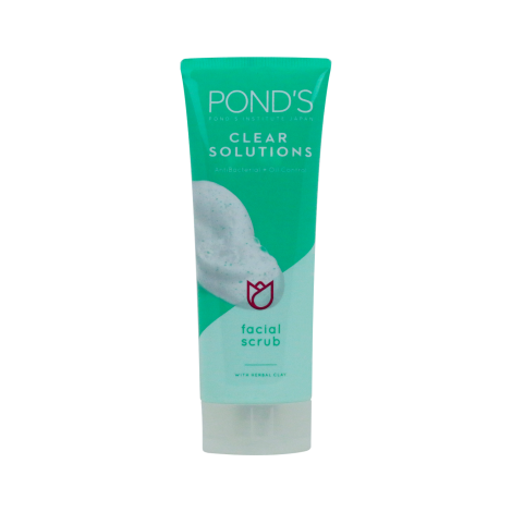 POND'S Clear Solution Anti-Bacterial Facial Scrub 100g