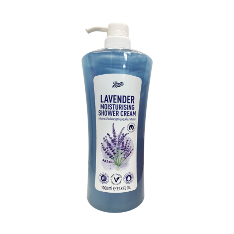 Boots Lavender Moisturising Shower Cream 1000ml