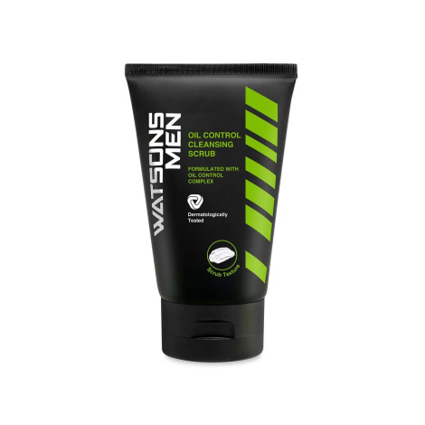 Watsons Men Oil Control Cleansing Scrub 100g