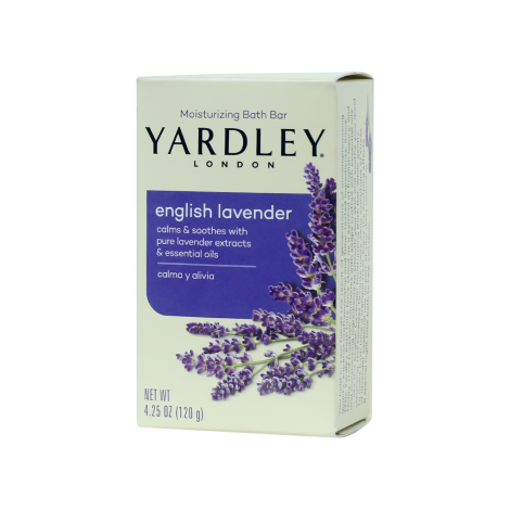 Yardley London English Lavender Moisturizing Bath Bar 120g