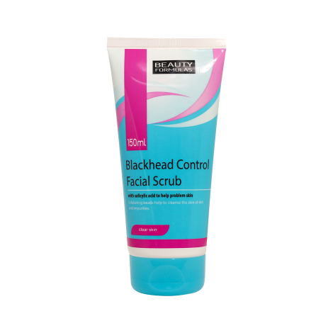 Beauty Formulas Blackhead Control Facial Scrub 150ml