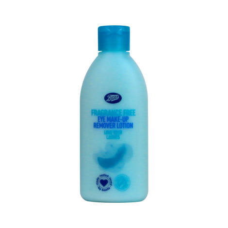 Boots Fragrance Free Eye Make-Up Remover Lotion 150ml