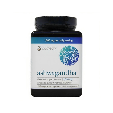 Youtheory Ashwagandha 1000mg 150 Capsules