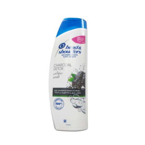 Head & Shoulders Charcoal Detox Anti Dandruff Shampoo 400ml
