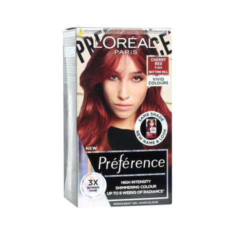 L'Oreal Preference Les Vivids High Intensity Shimmering Colour  - 5.664 Cherry Red
