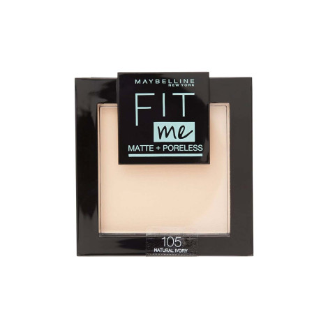 Maybelline Fit Me Matte + Poreless Pressed Powder - 105 Natural Ivory