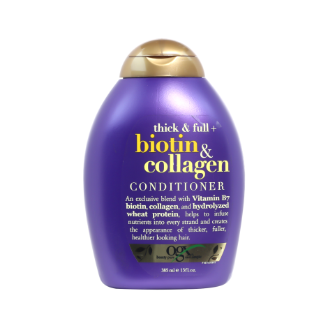 Ogx Thick & Full + Biotin & Collagen Conditioner - 385ml