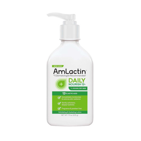AmLactin 12% Lactic Acid Daily Nourish Body Lotion 225g